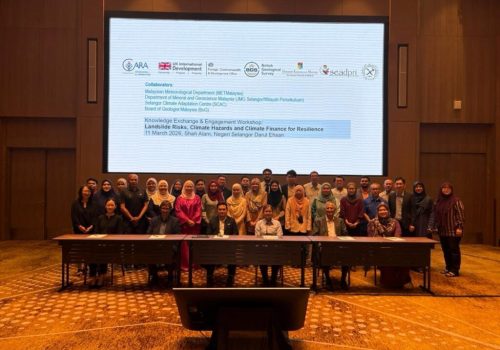 Sinergi TRIGGER: Meniti Jurang Risiko Tanah Runtuh & Kewangan Iklim