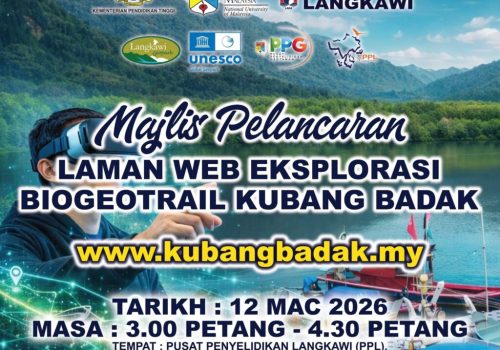 Pelancaran Biogeotrail Kubang Badak: Jejak Geotaman Imersif Pertama Malaysia Berasaskan 3DGS