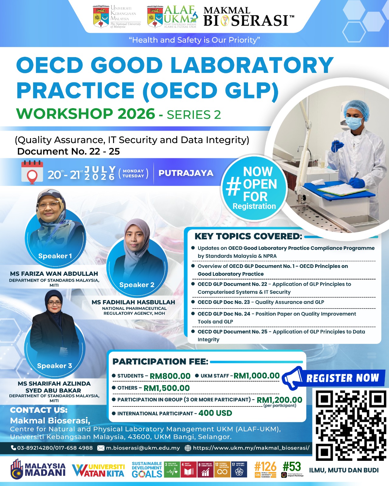 OECD GLP Workshop 2026 Poster