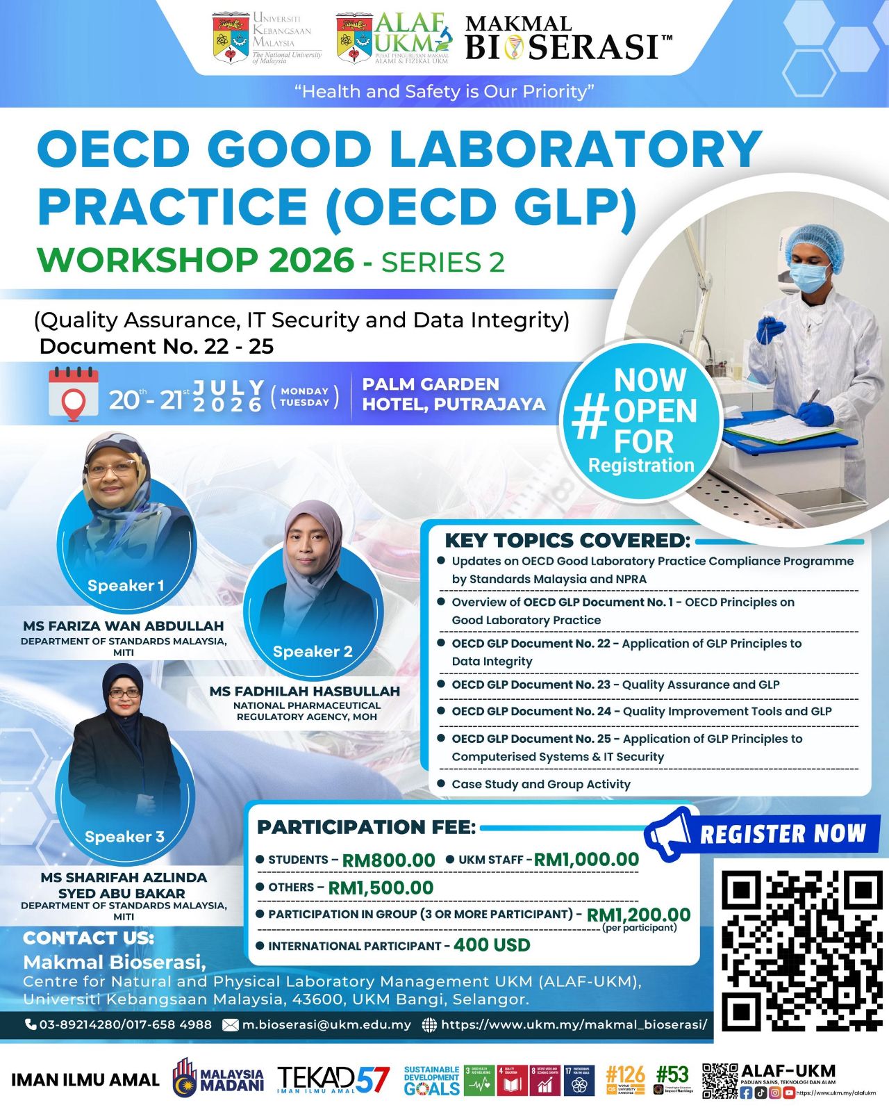 OECD GLP Workshop 2026 Poster