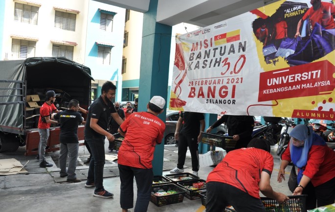 Misi Bantuan Kasih 3.0 Bantu Masyarakat Bangi dan Dengkil  UKM 