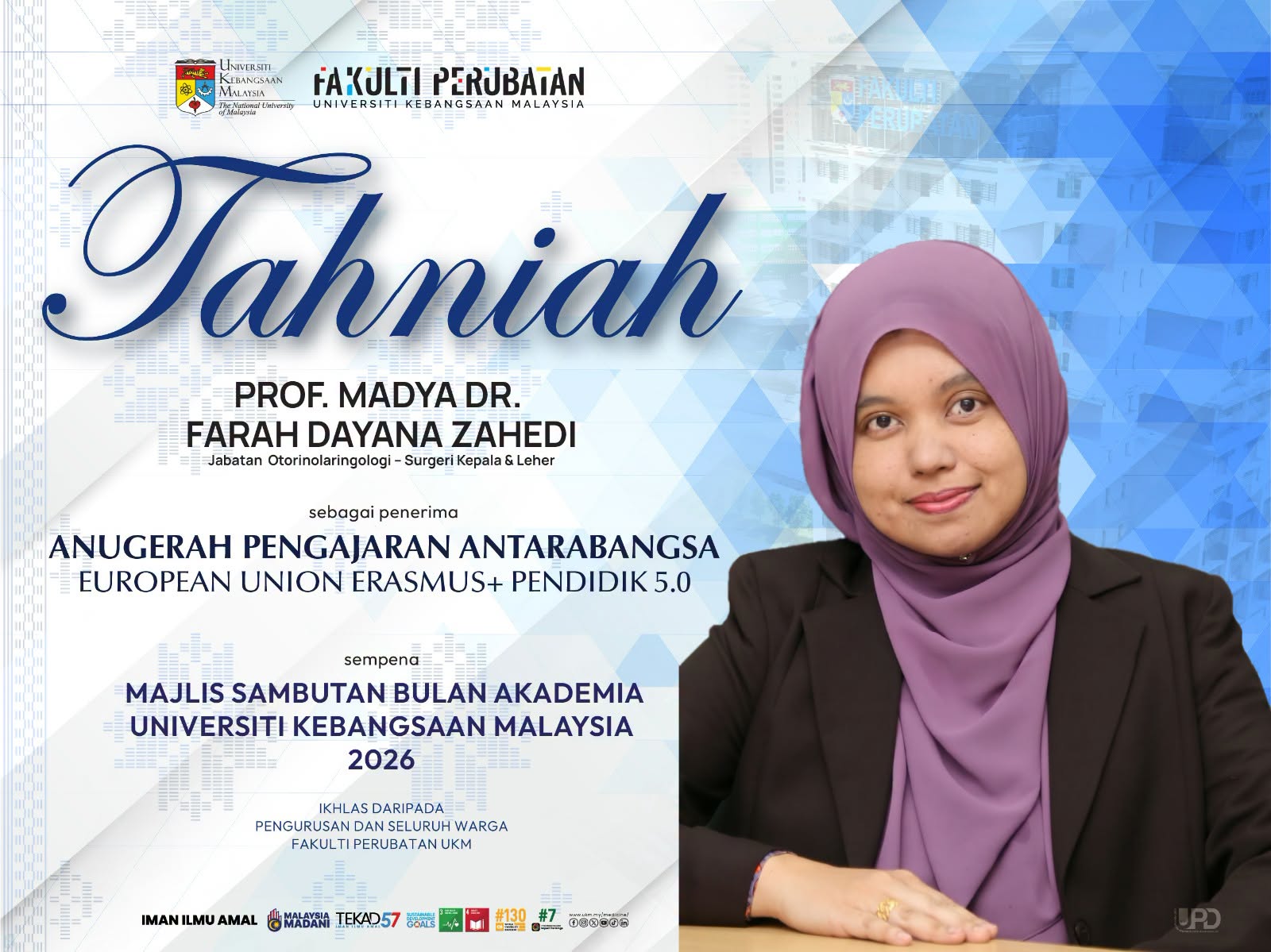 PROF. MADYA DR FARAH DAYANA ZAHEDI