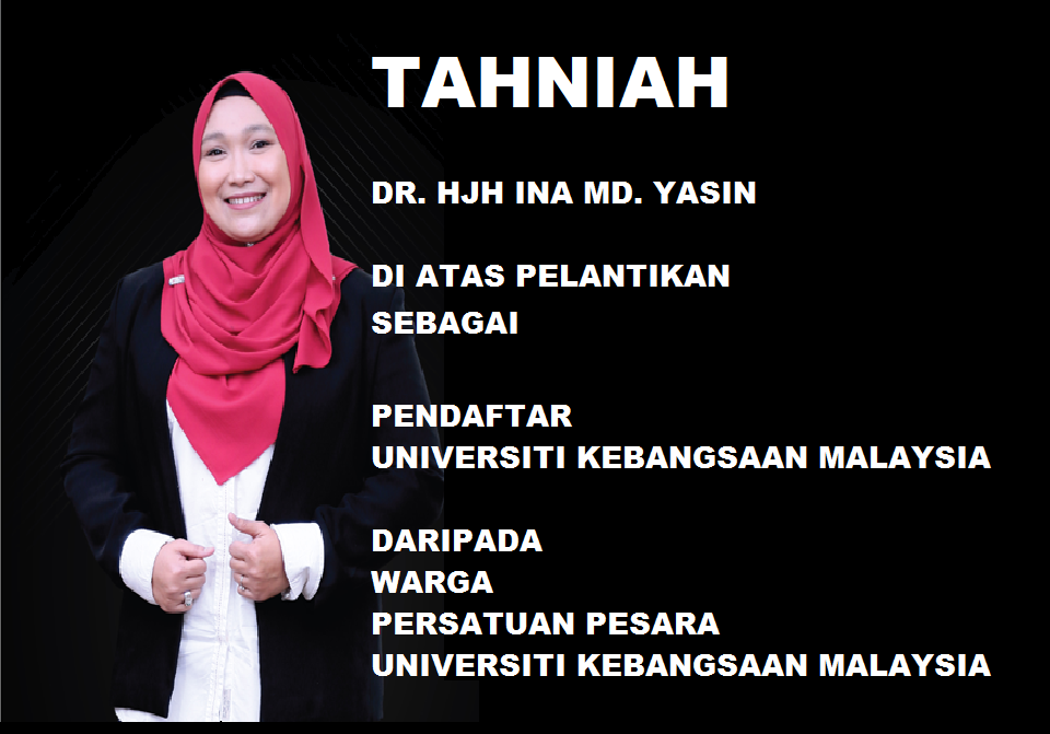 Tahniah Daripada Warga Persatuan Pesara