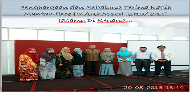 Mantan Jawatankuasa Kerja (JAKE) sesi 2013-2015