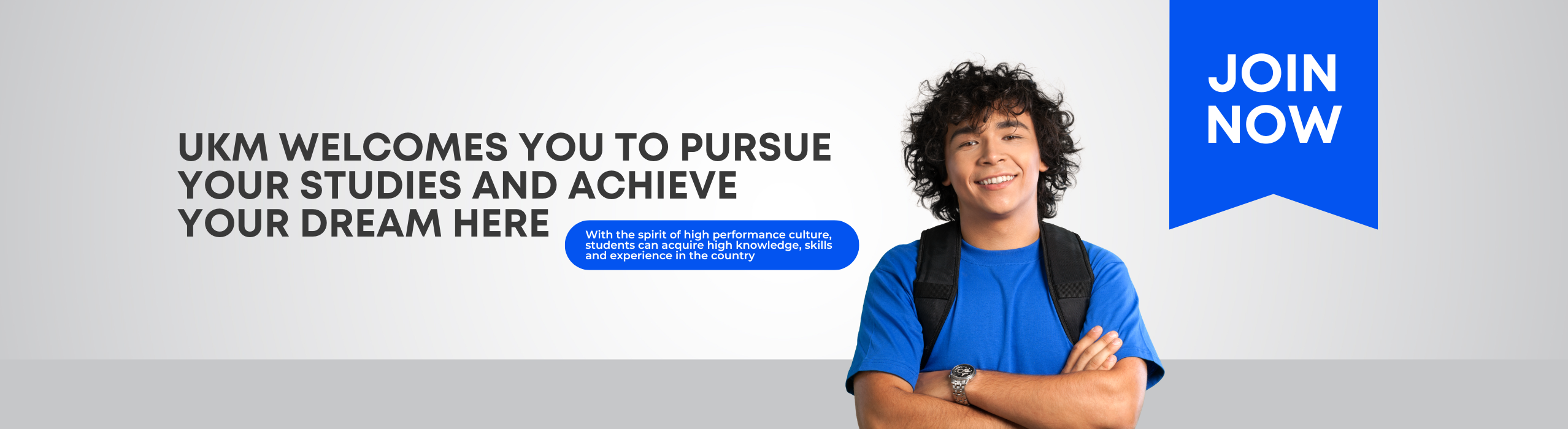 Grey Modern University Instagram Post (2556 x 700 px)