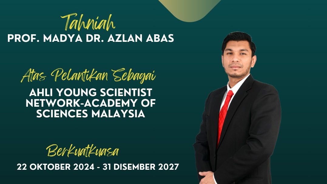 “TAHNIAH PROF. MADYA DR. AZLAN ABAS” | PUSAT KAJIAN PEMBANGUNAN, SOSIAL ...