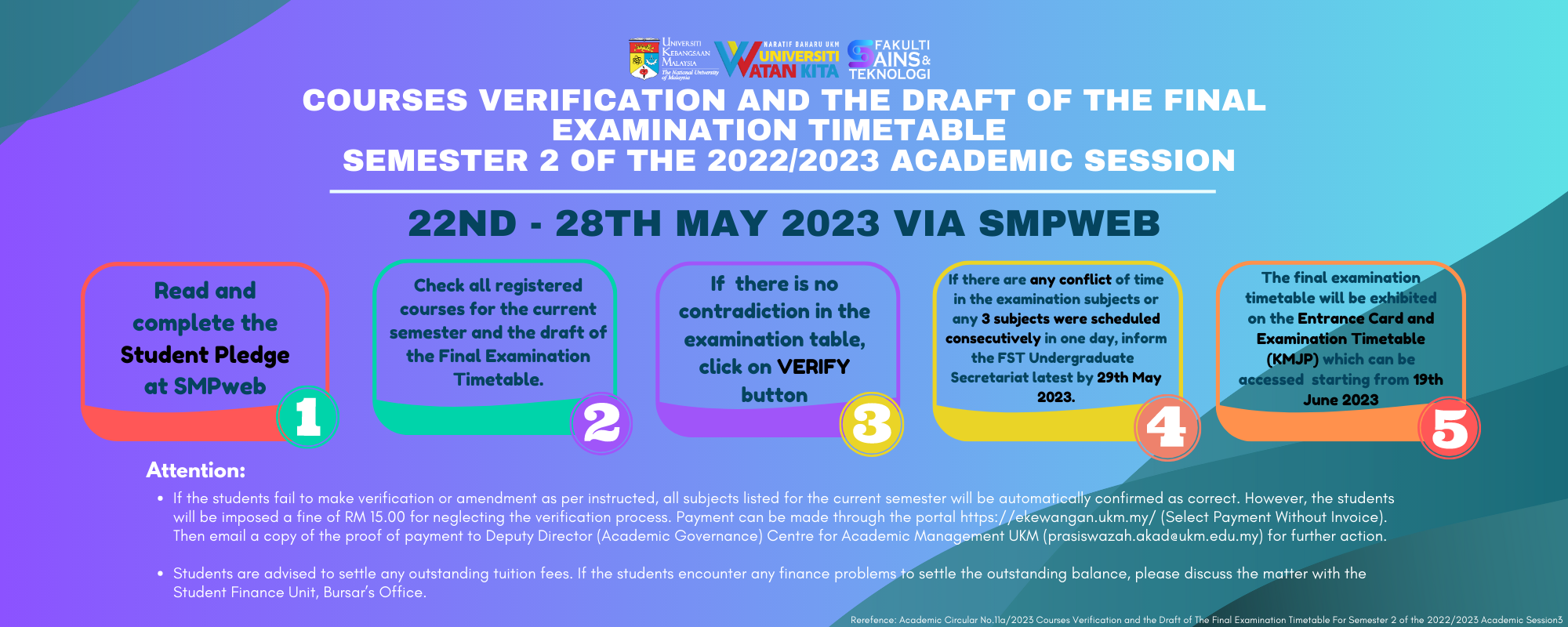 UKM Factsheet Inbound Oct 2023 Intake - FACT SHEET UKM EXCHANGE PROGRAMME  (INBOUND) SEMESTER 1, - Studocu