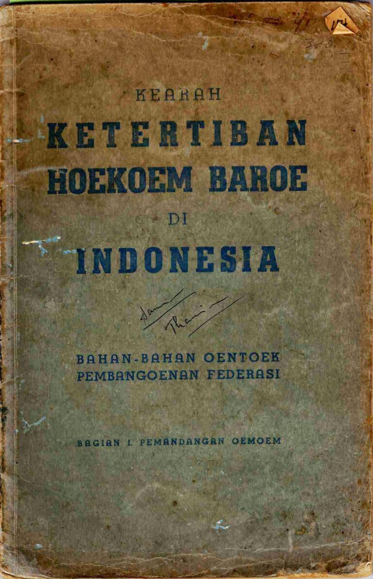Bahan Nadir 1200 (Kearah ketertiban hoekoem baroe di Indonesia: bahan-bahan oentoek pembangoenan federasi)