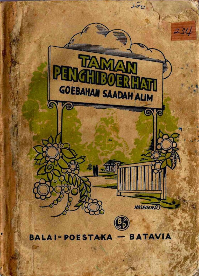 Bahan Nadir 0214 (Taman penghiboer hati: beberapa tjeritera pergaolan)