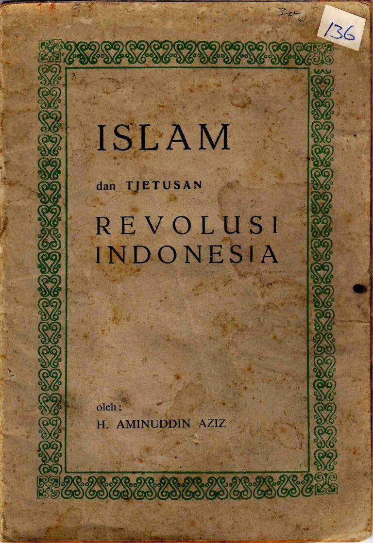 Bahan Nadir 0878 (Islam dan tjetusan revolusi Indonesia.)