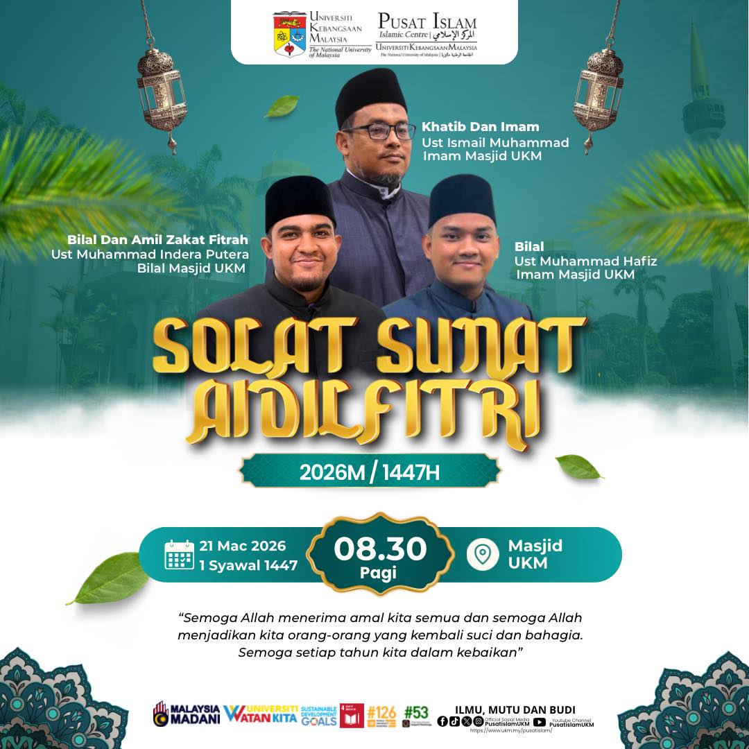 PEMAKLUMAN IMAM DAN BILAL AIDILFITRI 1446H