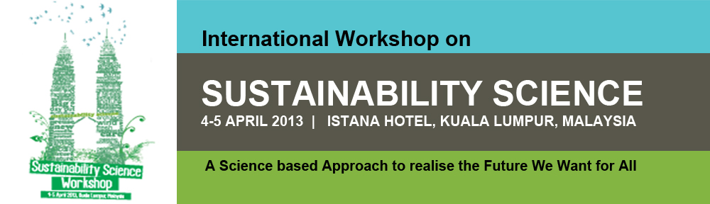 International Workshop on Sustaibility Science