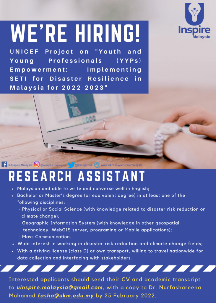 research assistant job malaysia