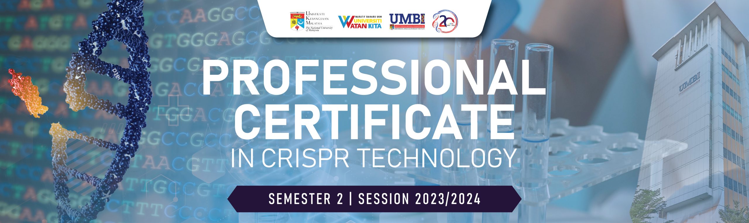 Professional Certificate in CRISPR Technology