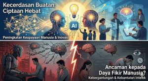 Kecerdasan Buatan: Ciptaan Hebat atau Ancaman kepada Daya Fikir Manusia?