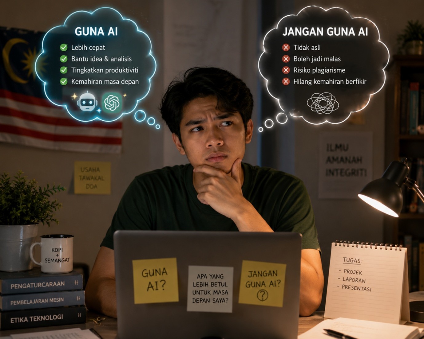 Adakah AI Memberi Kesan pada Daya Pemikiran Manusia?