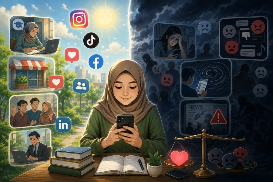 Bijak Media Sosial: Etika Dijaga, Kesejahteraan Terpelihara