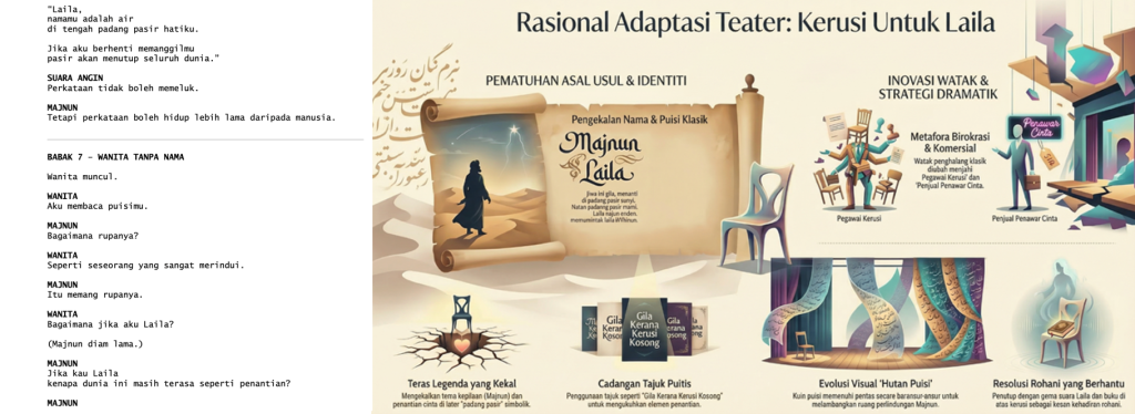 Kerusi untuk Laila: Integrasi Skrip Pentas Bersama NotebookLM dalam Pengajaran dan Pembelajaran